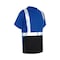 Gss Safety Short Sleeve Shirt with Reflective Tape (Non ANSI), 100% Polyester Birdseye, Blue, M 5123-MD - alternate 4