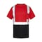 Gss Safety Short Sleeve Shirt with Reflective Tape (Non ANSI), 100% Polyester Birdseye, Red, X 5124-XL - alternate 2