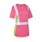 Gss Safety Women's Hi-Vis Short Sleeve T-Shirt, 100% Polyester Birdseye, Pink, 4XL 5126-4XL - alternate 2
