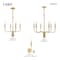 Livex Lighting Lisbon 4 Light Satin Brass Mini Chandeli 51324-12 - alternate 5