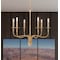 Livex Lighting Lisbon 6 Light Satin Brass Chandelier 51326-12 - alternate 1