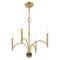 Livex Lighting Wisteria 4 Light Satin Brass Mini Chandelier 51334-12 - alternate 3