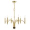 Livex Lighting Wisteria 6 Light Satin Brass Chandelier 51336-12 - alternate 6