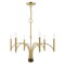 Livex Lighting Wisteria 6 Light Satin Brass Chandelier 51336-12 - alternate 4