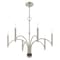 Livex Lighting Wisteria 6 Light Brushed Nickel Chandeli 51336-91 - alternate 5