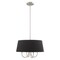 Livex Lighting Belclaire 4 Light Brushed Nickel Pendant 51354-91 - alternate 4