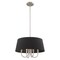 Livex Lighting Belclaire 4 Light Brushed Nickel Pendant 51354-91 - alternate 2