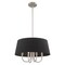 Livex Lighting Belclaire 4 Light Brushed Nickel Pendant 51354-91 - alternate 3