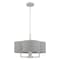Livex Lighting Kalmar 4 Light Brushed Nickel Pendant Chandelier 51364-91 - alternate 3