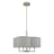 Livex Lighting Kalmar 4 Light Brushed Nickel Pendant Chandelier 51364-91 - alternate 2
