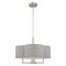 Livex Lighting Kalmar 4 Light Brushed Nickel Pendant Chandelier 51364-91 - alternate 5