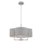 Livex Lighting Kalmar 4 Light Brushed Nickel Pendant Chandelier 51364-91 - alternate 4