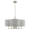 Livex Lighting Kalmar 6 Light Brushed Nickel Pendant Chandelier 51365-91 - alternate 7