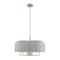 Livex Lighting Kalmar 6 Light Brushed Nickel Pendant Chandelier 51365-91 - alternate 3