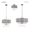 Livex Lighting Kalmar 6 Light Brushed Nickel Pendant Chandelier 51365-91 - alternate 6