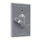 Bell Outdoor Box Cover, Switch Box Type, 1 Gang, Aluminum, Toggle Switch Cover Type 5141-0 - alternate 2