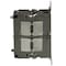 Raco Electrical Box, 12.5 cu in, Switch Box Type, 1 Gang, Galvanized Zinc, Rectangular Shape 517 - alternate 4