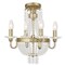 Livex Lighting Valentina 4 Light Winter Gold Convertibl 51844-28 - alternate 2