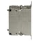 Raco Electrical Box, 12.5 cu in, Switch Box Type, 1 Gang, Galvanized Zinc, Rectangular Shape 518 - alternate 3