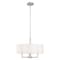 Livex Lighting Chelsea 4 Light Brushed Nickel Pendant Chandelier 51924-91 - alternate 1