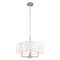 Livex Lighting Chelsea 4 Light Brushed Nickel Pendant Chandelier 51924-91 - alternate 2