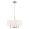 Livex Lighting Chelsea 4 Light Brushed Nickel Pendant Chandelier 51924-91 - alternate 3