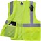 Ergodyne Lime Type R Class 2 Standard Mesh Vest, Size: L 8220HL - alternate 5