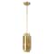 Livex Lighting Greenwich 1 Light Natural Brass Mini Pendant 52040-08 - alternate 1
