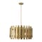 Livex Lighting Greenwich 6 Light Natural Brass Pendant 52049-08 - alternate 8