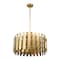 Livex Lighting Greenwich 6 Light Natural Brass Pendant 52049-08 - alternate 4