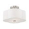 Livex Lighting Chelsea 2 Light Brushed Nickel Ceiling Mount 52152-91 - alternate 5