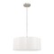 Livex Lighting Chelsea 1 Light Brushed Nickel Pendant 52155-91 - alternate 3