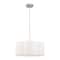 Livex Lighting Chelsea 1 Light Brushed Nickel Pendant 52155-91 - alternate 2