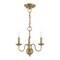 Livex Lighting Windsor 3 Light Antique Brass Mini Chandelier 52163-01 - alternate 3