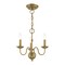 Livex Lighting Windsor 3 Light Antique Brass Mini Chandelier 52163-01 - alternate 4