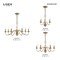 Livex Lighting Windsor 3 Light Antique Brass Mini Chandelier 52163-01 - alternate 9