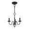 Livex Lighting Windsor 3 Light Black Mini Chandelier 52163-04 - alternate 3