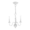 Livex Lighting Windsor 3 Light Antique White Mini Chand 52163-60 - alternate 4