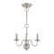 Livex Lighting Windsor 3 Light Brushed Nickel Mini Chan 52163-91 - alternate 1
