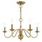 Livex Lighting Windsor 5 Light Antique Brass Chandelier 52165-01 - alternate 5
