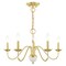 Livex Lighting Windsor 5 Light Polished Brass Chandelier 52165-02 - alternate 1