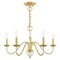 Livex Lighting Windsor 5 Light Polished Brass Chandelier 52165-02 - alternate 7