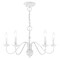 Livex Lighting Windsor 5 Light Antique White Chandelier 52165-60 - alternate 1