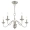 Livex Lighting Windsor 5 Light Brushed Nickel Chandelier 52165-91 - alternate 8