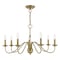 Livex Lighting Windsor 7 Light Antique Brass Chandelier 52167-01 - alternate 9