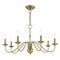 Livex Lighting Windsor 7 Light Antique Brass Chandelier 52167-01 - alternate 4