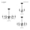 Livex Lighting Windsor 7 Light Black Chandelier 52167-04 - alternate 4