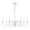 Livex Lighting Windsor 7 Light Antique White Chandelier 52167-60 - alternate 1