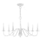 Livex Lighting Windsor 7 Light Antique White Chandelier 52167-60 - alternate 7