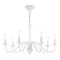Livex Lighting Windsor 7 Light Antique White Chandelier 52167-60 - alternate 3